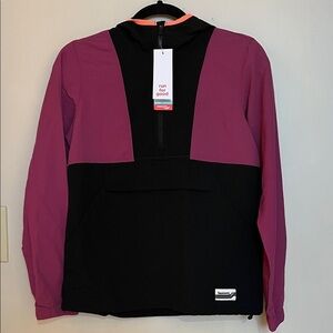 Saucony Track Jacket Anorak Colorblock Fleet Feet Vintage Inspired Size XXS NWT